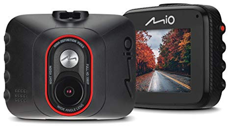 Mio Technology MiVue C312 Dash Cam, 2M Sensor, FHD 1080P, F2.2 Aperture, 3-Axis G-Sensor, Car Video Dash Camera 442N59800013