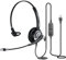 Mairdi PC Headset mit Mikrofon Noise Cancelling, Mono USB Headset für Spracherkennung, Teams Headset für Laptop Büro Callcenter Skype Videokonferenz, Pro Mic für Diktieren Dragon Nuance