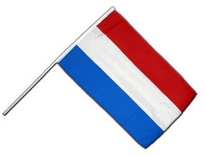 Flaggenfritze® Große Stockflagge Schwenkflagge Niederlande 60 x 90 cm