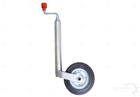 The Drive -14672- Stützrad Compact 150 kg Stahlfelge, Vollgummi