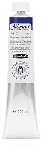 Schmincke – Norma® Professional - feinste Künstler-Ölfarben, Ultramarinblau dunkel - 200 ml