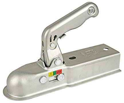 LAS 10643 Kupplungsklaue Anhänger, Eckig, 750 kg, 70 mm, Schwarz