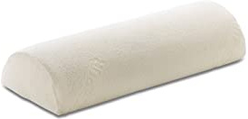 TEMPUR Universalkissen aus Memory Foam, 50 x 20 x 10 cm, Beige | Halbrundes Stützkissen zur Druckentlastung und ergonomischen Unterstützung für Knie, waschbarer Bezug