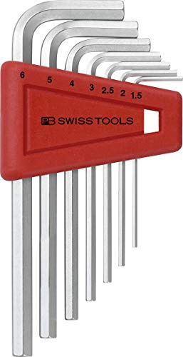 PB SWISS TOOLS Innensechskantschlüssel Set 1,5-6 mm, 210.H-6 CN