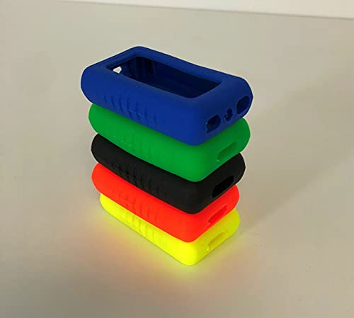 Protección elástica Universal para mandos a Distancia de abrepuertas,.Puerta automatica Mod. Micro tecnidea.. Dimensiones de un mínimo a un máximo: Ancho de 2.8 cm a 5 cm - Largo de 5.5 cm a 12 cm