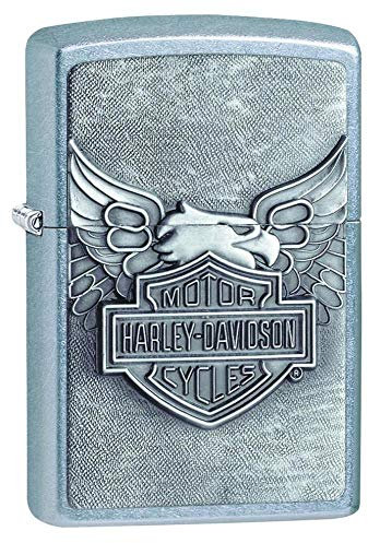 Zippo-Feuerzeug, 20230 Motiv Harley-Davidson, Street Chrome, One Size