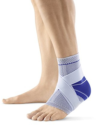 Bauerfeind MalleoTrain S Knöchelbandage, Größe: Links 6, Farbe: Titan