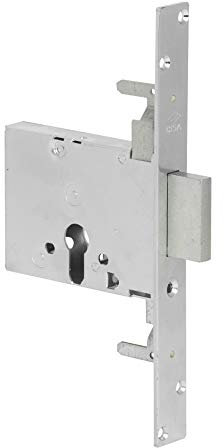 CISA 156016700, Serratura da Infilare a cilindro con predisposizione per chiusure supplementari, Frontale in Acciaio con Rivestimento in Zinco, Entrata 70mm, Ambidestra