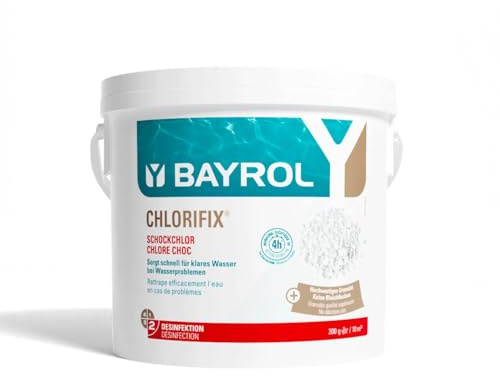 Chlorifix 5,0 kg Eimer von BAYROL - Chlor Mikro Kugeln - Chlorgranulat