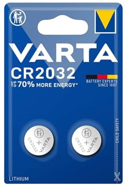 Varta Lithium-Knopfzellen 2032 3V 200er Bulk