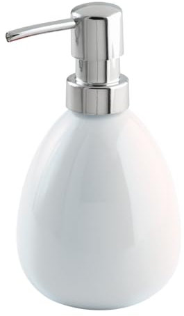 Wenko 17842100 Dosapone Ceramica Polaris Ceramica, 9 x 16,2 x 9,5 cm, Bianco