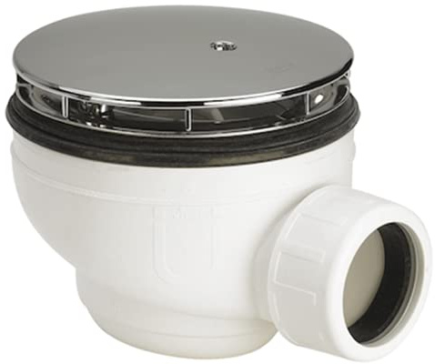 Roca A289674001 - Desagüe Pl Duch C/T Cromo D90 Recambio - Plato De Ducha - Desagües - Platos De Ducha