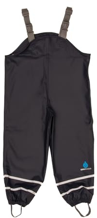 DRY KIDS Childrens Waterproof Dungarees Unlined from recycled plastics