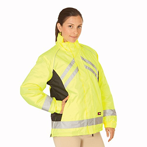 HY hyviz impermeable equitación Chaquetas Amarillo O ROSA amarillo y negro, mediano
