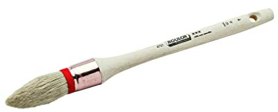 NESPOLI Pinceau à rechampir ROULOR - peinture phase solvantée Ø32 - Outil pour le Bâtiment