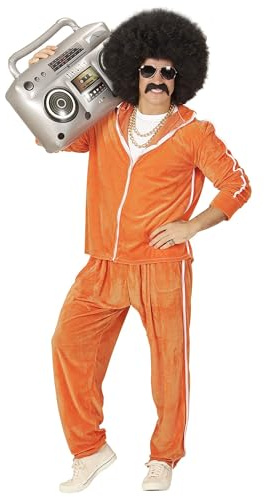 W WIDMANN MILANO Party Fashion Unisex 80er Jahre Trainingsanzug 80er Jahre Trainingsanzug (1er Pack)