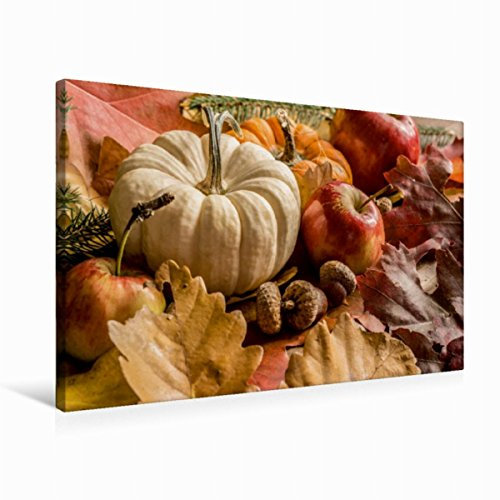 CALVENDO Lifestyle Toile Murale décorative en Tissu Motif Citrouille 75 x 50 cm