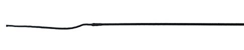 Whip And Go 952025 Diamond, Frustino da Dressage Unisex-Adulto, Nero, 120 cm