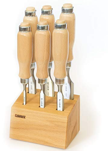 Narex Stechbeitel Set 6-tlg im Holzständer