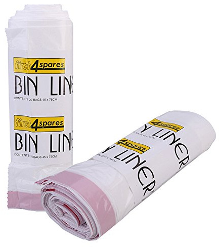 First4spares Premium 30 Ltr Bin Liners for Brabantia 30 Ltr Bins - Pack of 40