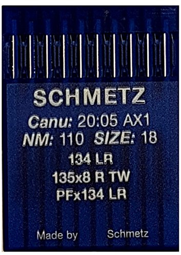 10 Nadeln 134 LR Schmetz Stärke 110 Leder