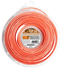 Ratioparts Nylonfaden 2,4 mm Copolymer 87m Trimmerfaden 6-Kant Mähfaden