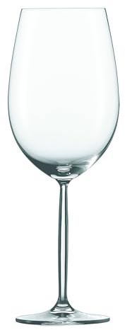 Schott Zwiesel Tritan Crystal Glass Diva Stemware Collection Claret/Bordeaux Goblet, Red Wine Glass, 26-Ounce, Set of 6