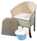 Homecraft Bedroom Commode, Bedroom Toilet Chair with Built In Commode Seat, Convenient Bathroom Access, Ergonomic Shape for Comfort