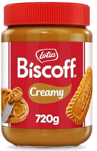 Biscoff - Sweet spread - Smooth - Caramelised biscuit flavor - Vegan - Nut free - No colours or added flavours - 720g
