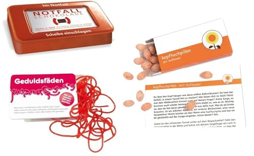 yagma Sei Stark - Gib mir Kraft Notfallpaket (Kopfhochpillen, Geduldsfäden, Notfallschokolade)