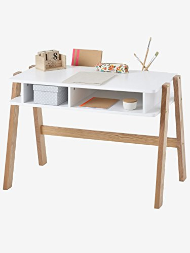 Vertbaudet Schreibtisch für Vorschüler Multicolor Hellweiss