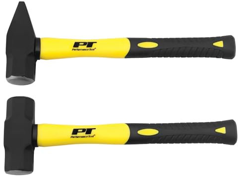 Performance Tool M7040B 3 lb. Cross Pein and Sledge Hammer Set