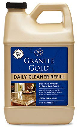 Granite Gold Daily Cleaner Refill, Plastic, Gold