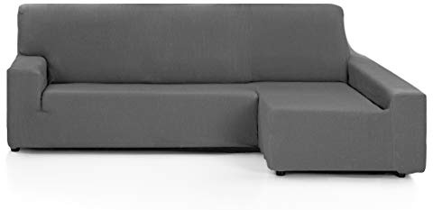 Martina Home Tunez Funda Chaise Longue Brazo Derecho Gris (Visto de Frente)
