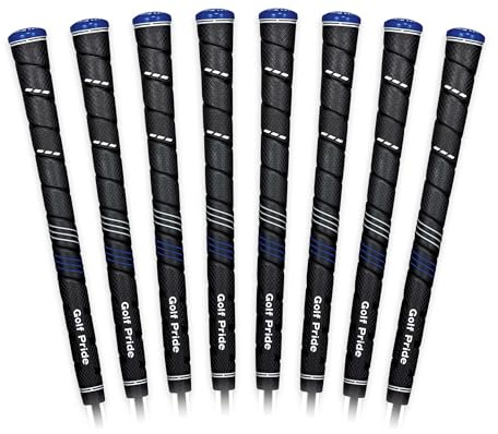 Golf Pride CP2 Wrap Golf Club Grip, Midsize, 8 Pack