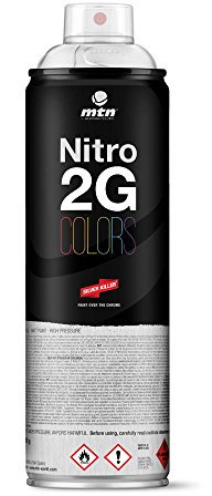 Montana Colors MTN Nitro 2G Colors, Color Blanco, 500ml