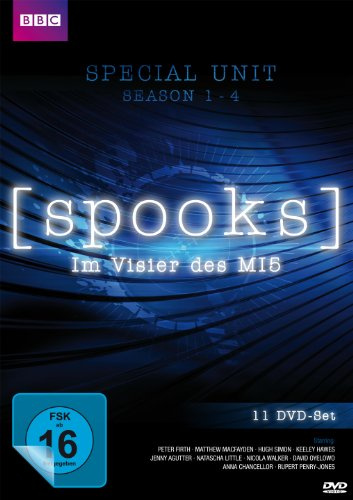 Spooks - Im Visier des MI5/Staffel 1-4 [11 DVDs]