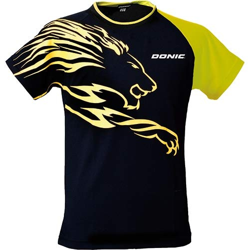 DONIC T-Shirt Lion Größe XS, schwarz/gelb