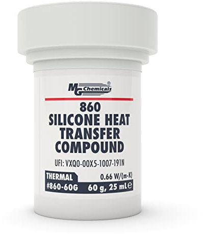 MG Chemicals 860-60G Silicone Heat Transfer Compound, 60g Jar