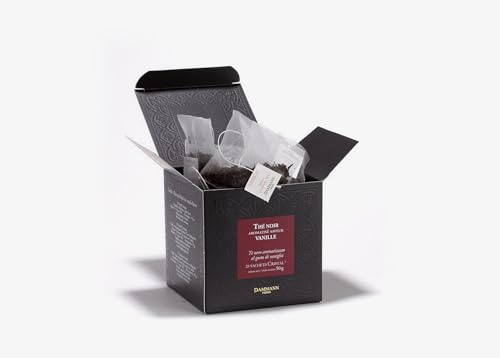 Th� Vanille - Bo�tes 25 sachets Cristal / Les Th�s Noirs Aromatis�s