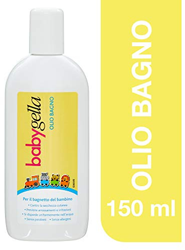 Babygella Olio Bagno per Pelle Bambino Contro la Secchezza - 150 ml