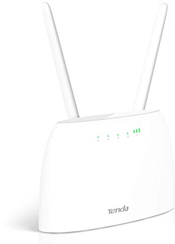 Tenda Router Wi-fi 4G 2.4 Volte 4G06 N300 Tarjeta Sim, 2 Antenas Desmontables, Acceso a Datos y Servicios de Voz Flexible.