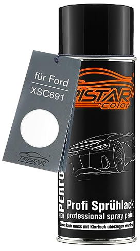 TRISTARcolor Billack sprayburk för Ford XSC691 Diamond White
