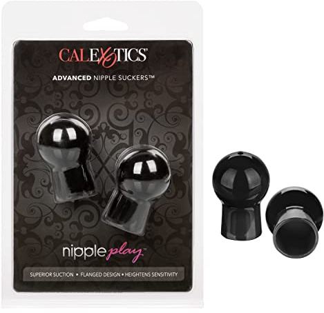 CalExotics Advanced Nipple Suckers, Black