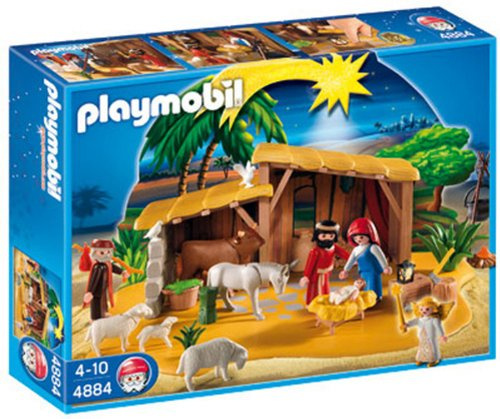 Playmobil - 4884 - Jeu de Construction - Grande crèche