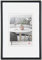 walther design Bilderrahmen schwarz 60 x 90 cm Galeria Kunststoffrahmen KB090H