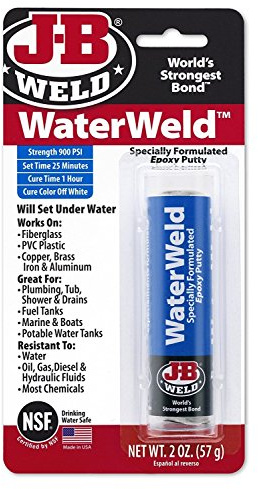 J-B Weld 8277 56,7 gram. Waterweld Auto Mastic époxy