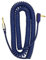 Vox VCC090BL - Cable jack a jack (9 m, en espiral, conector chapado en oro), color azul