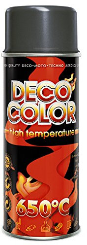 Fahrzeugteile Hoffmann 1 Stück 400ml Auspufflack Anthrazit Ofenlack Lack hitzebeständig 650° 13312