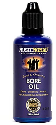 MusicNomad Bore Oil Cleaner & Conditioner for Wooden Bore Instruments, 2 oz. (MN702)
